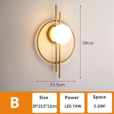 Light Luxury Modern Wall Lamp for Living Room and Bedroom | Kalsten