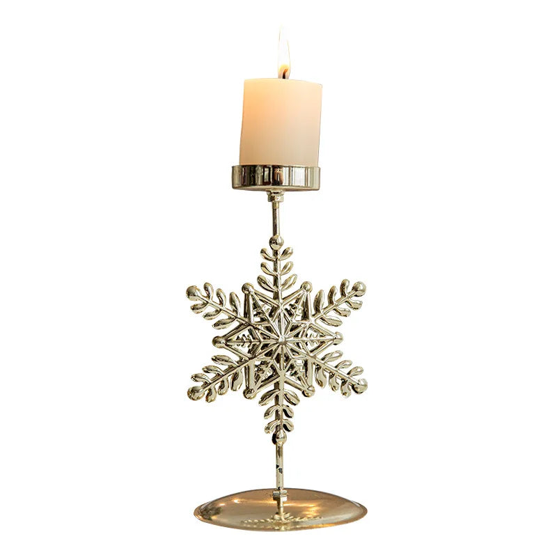 Christmas Candle Holders - Star and Christmas Tree Design for Festive Decoration | Kalsten