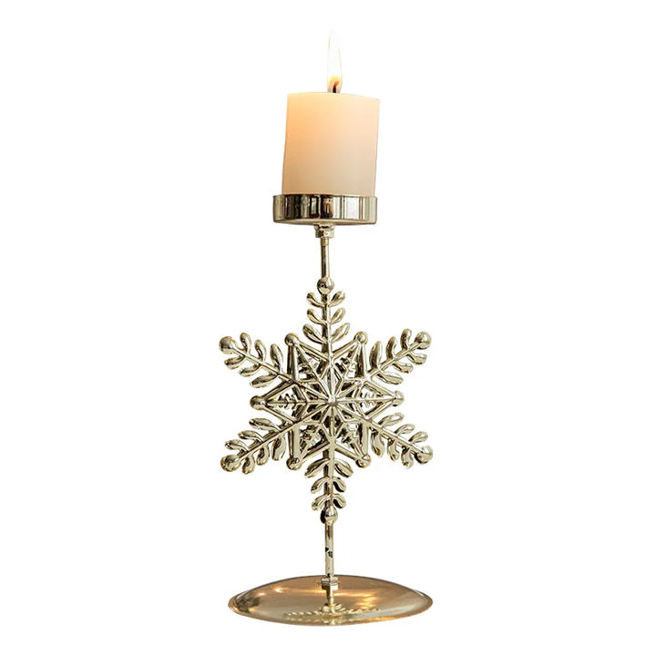 Christmas Candle Holders - Star and Christmas Tree Design for Festive Decoration | Kalsten