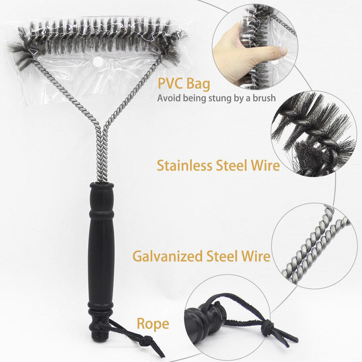 Stainless Steel BBQ Grill Cleaning Brush | Kalsten