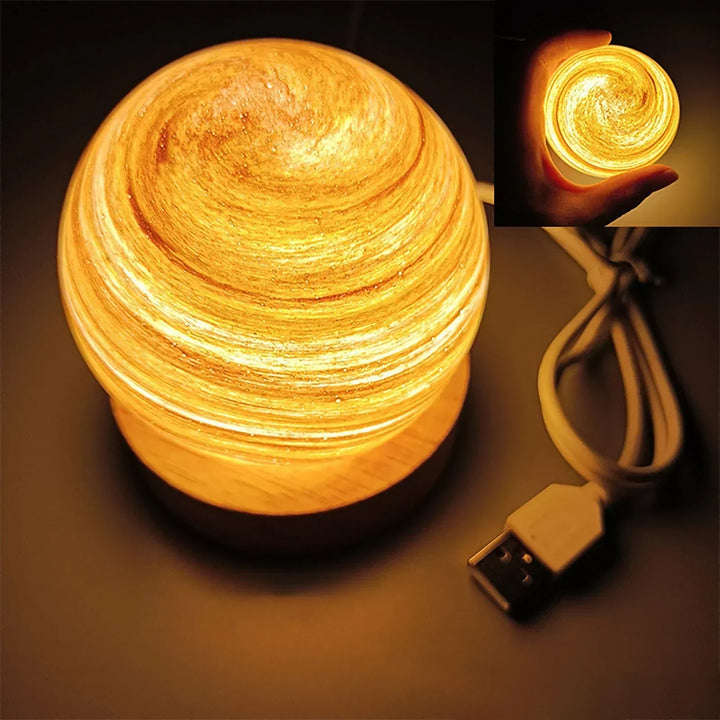 KosmosGlow - 3D Crystal Planets Night Lamp | Kalsten