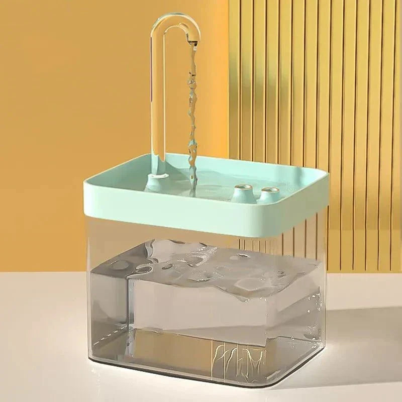 Brehn | Ultra-quiet Pet Water Fountain with Smart Filtration - 1.5 L Stainless Steel