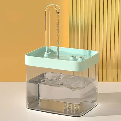 Brehn | Ultra-quiet Pet Water Fountain with Smart Filtration - 1.5 L Stainless Steel