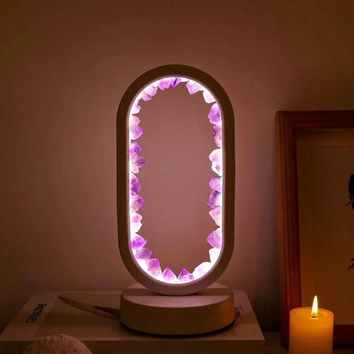 Kalsten | Natural Amethyst Crystal Lamp for Relaxation