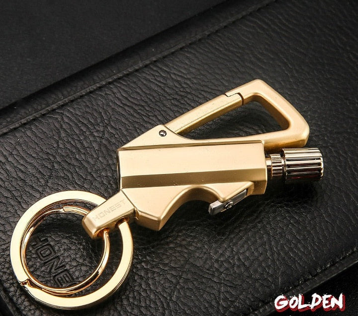 Outdoor Windproof Lighter Match Keychain | Kalsten