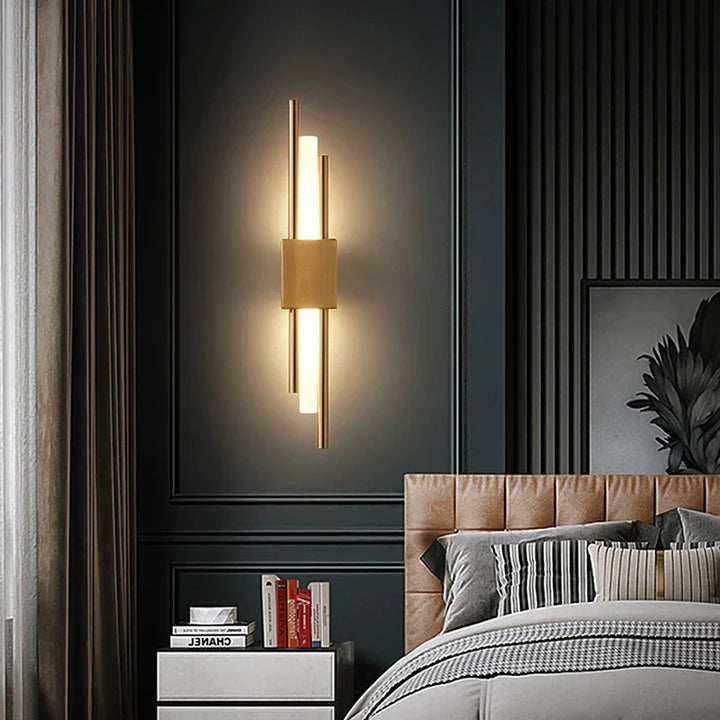 Nordic LED Wall Lamp – Contemporary Wall Sconce for Bedroom, Staircase, and Living Room | Kalsten