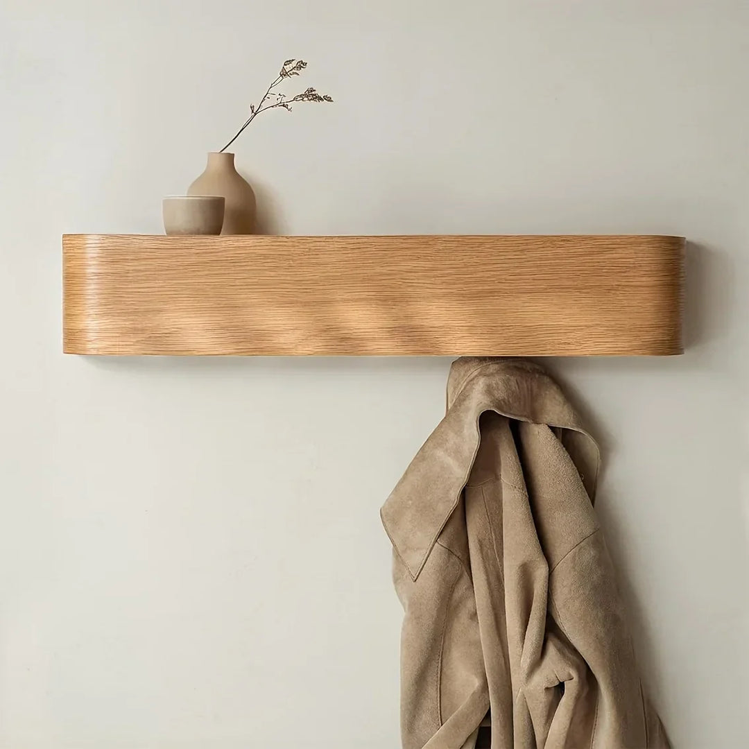 NordicHide Rack Wall wardrobe with shelf & hidden hooks Kalsten