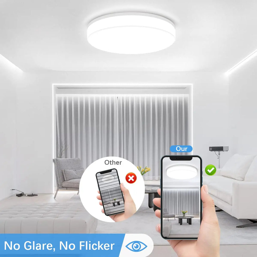 IRALAN Ultra-Thin Round LED Ceiling Light | Kalsten
