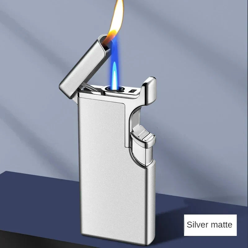 Metal Double Fire Jet Butane Lighter | Kalsten