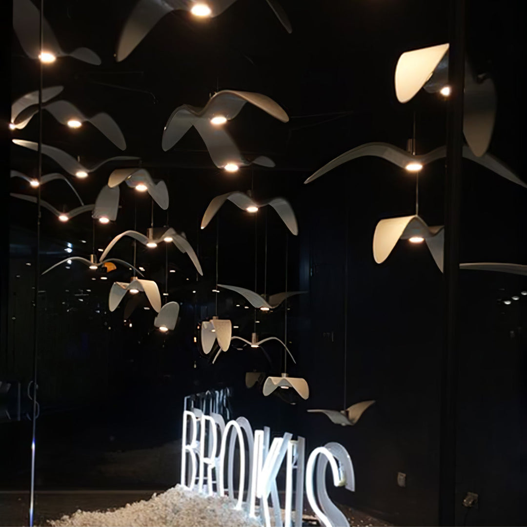 Seagull Resin Pendant Light | Kalsten