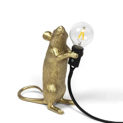 Modern USB Mouse Lamp LED Night Light – Creative Animal Shape Bedside Table Lamp for Home Decor, Bedroom, and Desktop Lighting | Kalsten