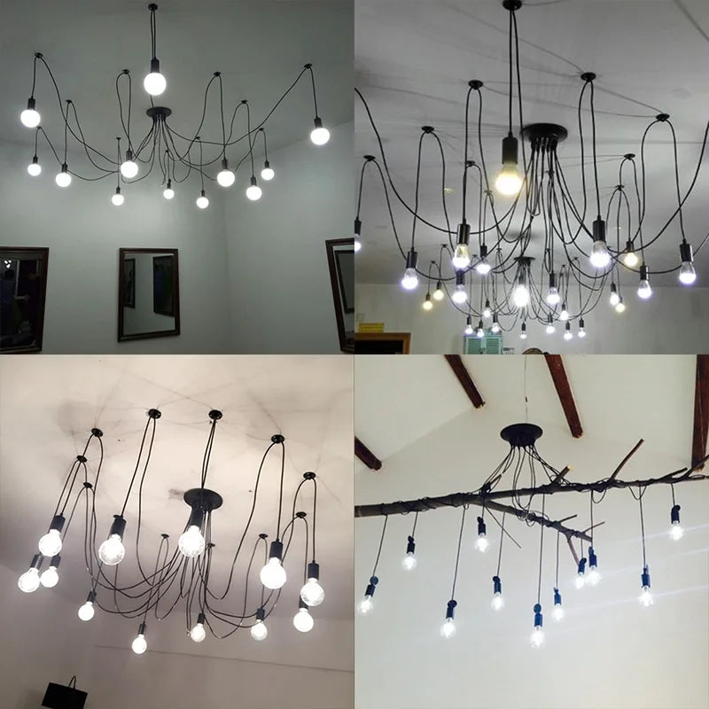 DIY Pendant Lights: Modern Retro Chandelier for Stylish Home Decor | Kalsten