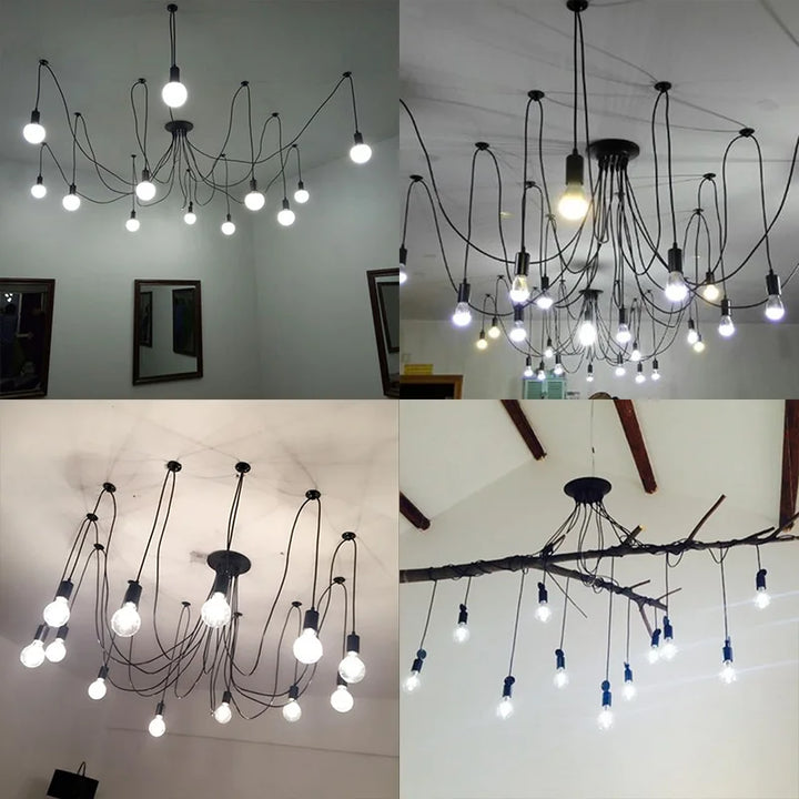 DIY Pendant Lights: Modern Retro Chandelier for Stylish Home Decor | Kalsten