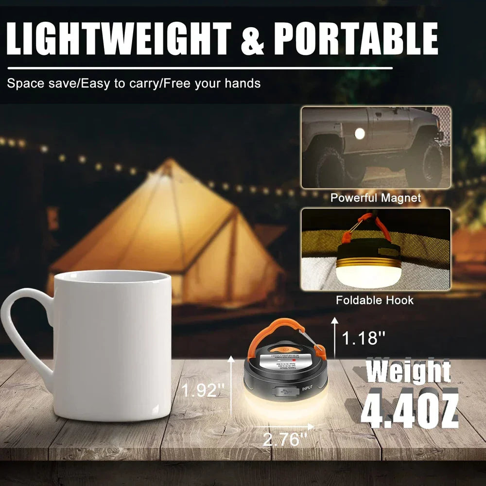 Practical Camping Magnetic LED Rechargeable Light | Kalsten