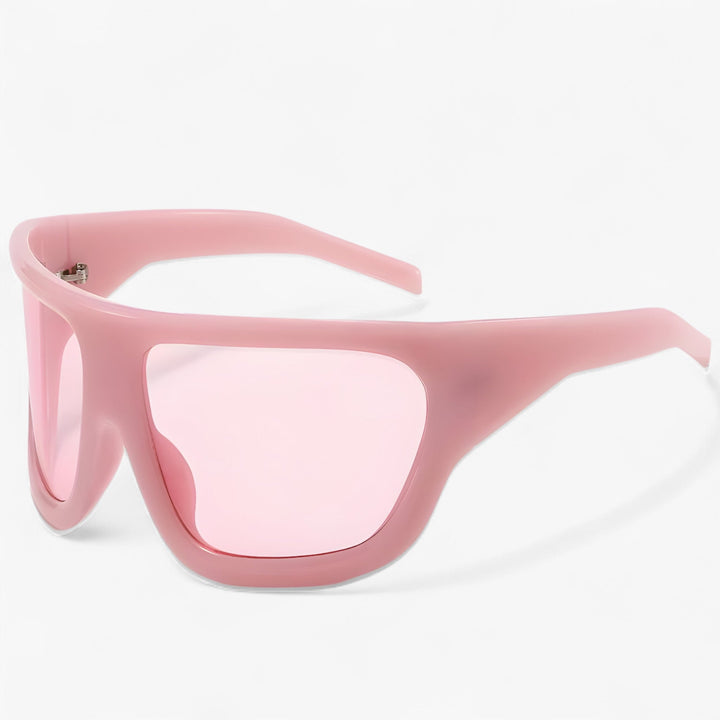 Oversized Steampunk Sports Sunglasses with Wraparound Design – Ignix | Kalsten
