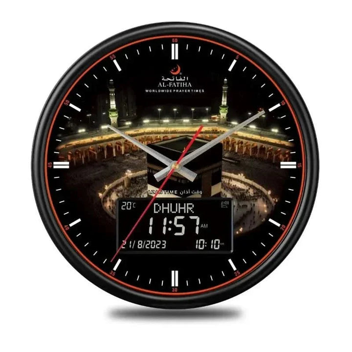 Kalsten | Prayer clock with automatic azan adjustment and 10 azan sounds