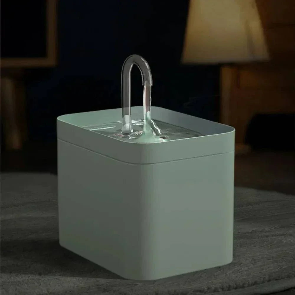 BowLift | Ultra-quiet Pet Water Fountain with Intelligent Filtration - 1.5 l Stainless Steel