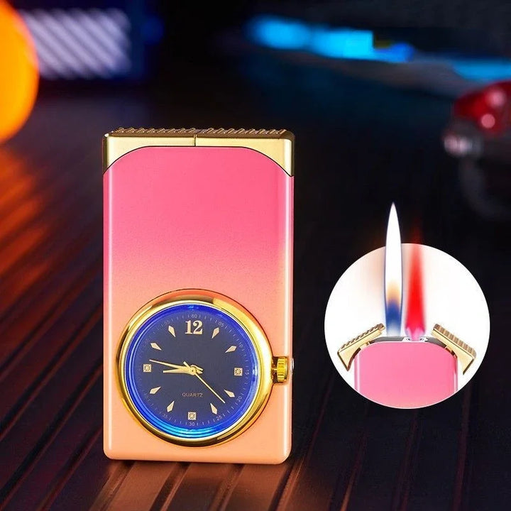 Creative Dual Fire Gradient Color Lighter Watch | Kalsten