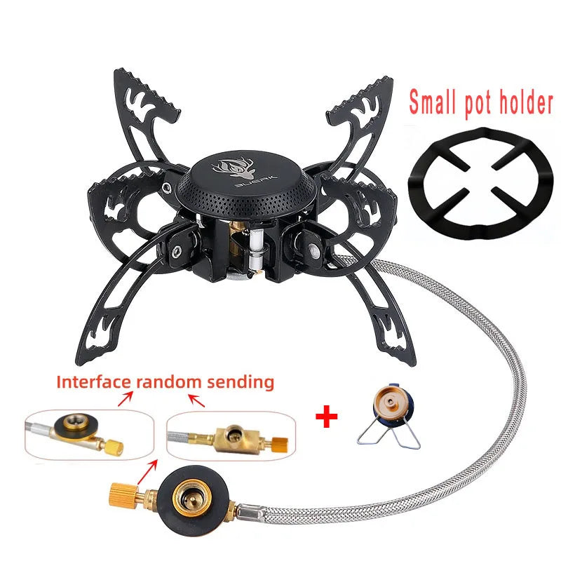 Claw Design Supreme Heat Foldable Outdoor Gas Stove | Kalsten