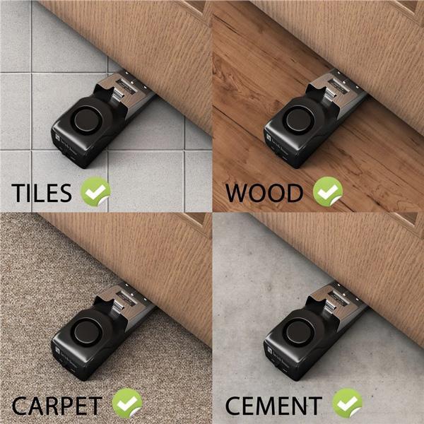 Security Travel Door Stop Alarm | Kalsten