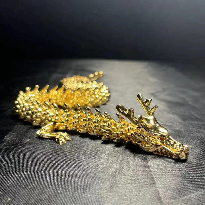 Kalsten | Mystic Scales 3D Brass Dragon Home Decor