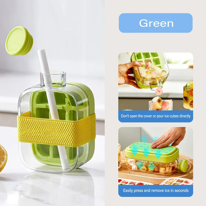 One Touch Ice Maker Beverage Bottle | Kalsten