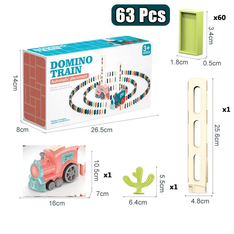 Creative Domino Express - Play and Learn with Colorful Stones Kalsten