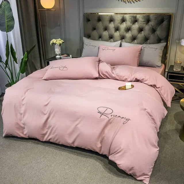 Luxury Duvet Cover with Elegant Embroidery – Soft, Breathable and High Quality | Kalsten