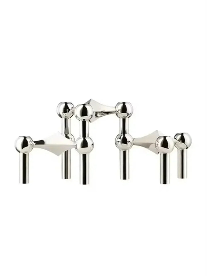 Modern Metal Candle Holder – Nordic Style