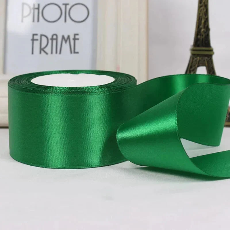 Luxury Satin Gift Wrapping Ribbon – 4-Roll Set
