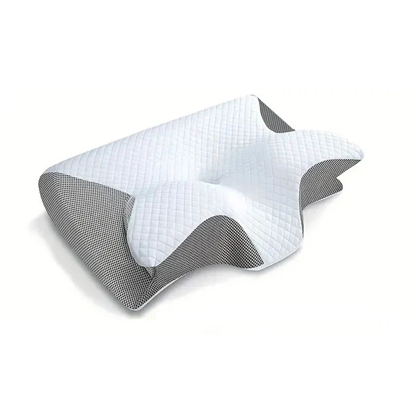 Kalsten | Memory Foam Cervical Pillow | Ergonomic 2-in-1 Design for Neck Pain Relief & Comfortable Sleep
