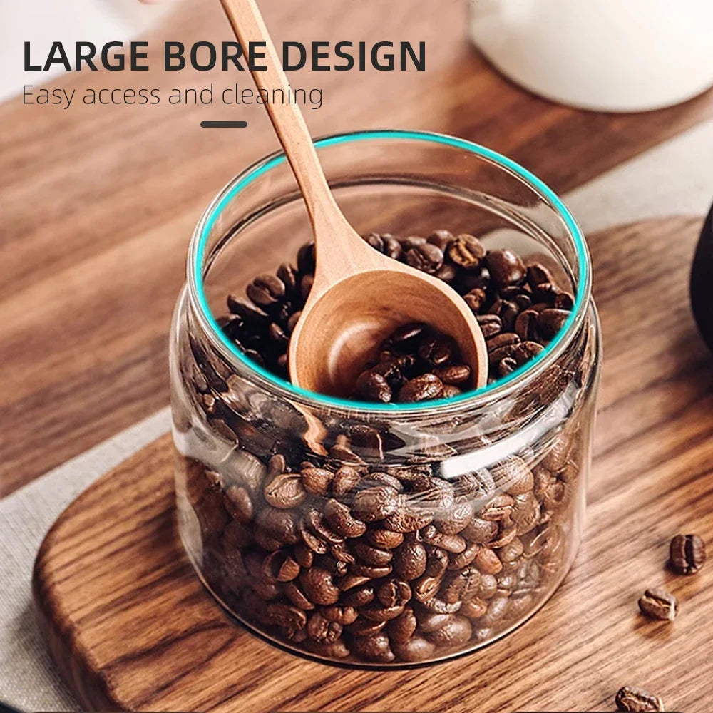 Vacuum storage jar made of borosilicate glass | Kalsten
