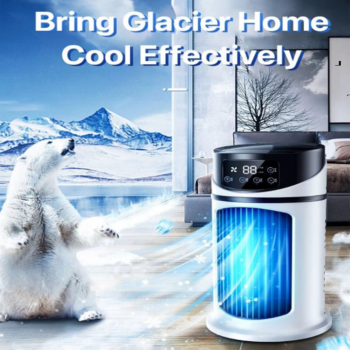 Portable Air Cooler Fan with Humidifier & Dust Filter – USB Powered Mini AC for Home & Office | Kalsten