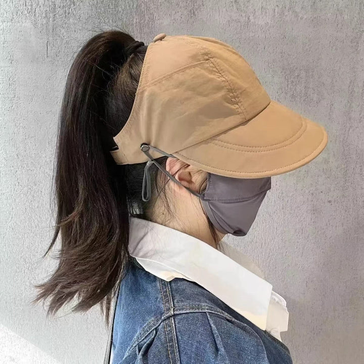 Sun Safe Chic Summer Mask Holder Hat | Kalsten