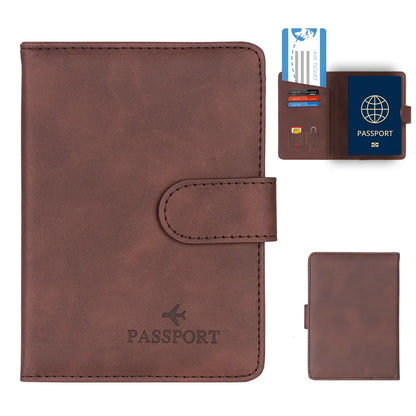 BowLift | Passport holder Travello | RFID protection | Real leather look | For women & men