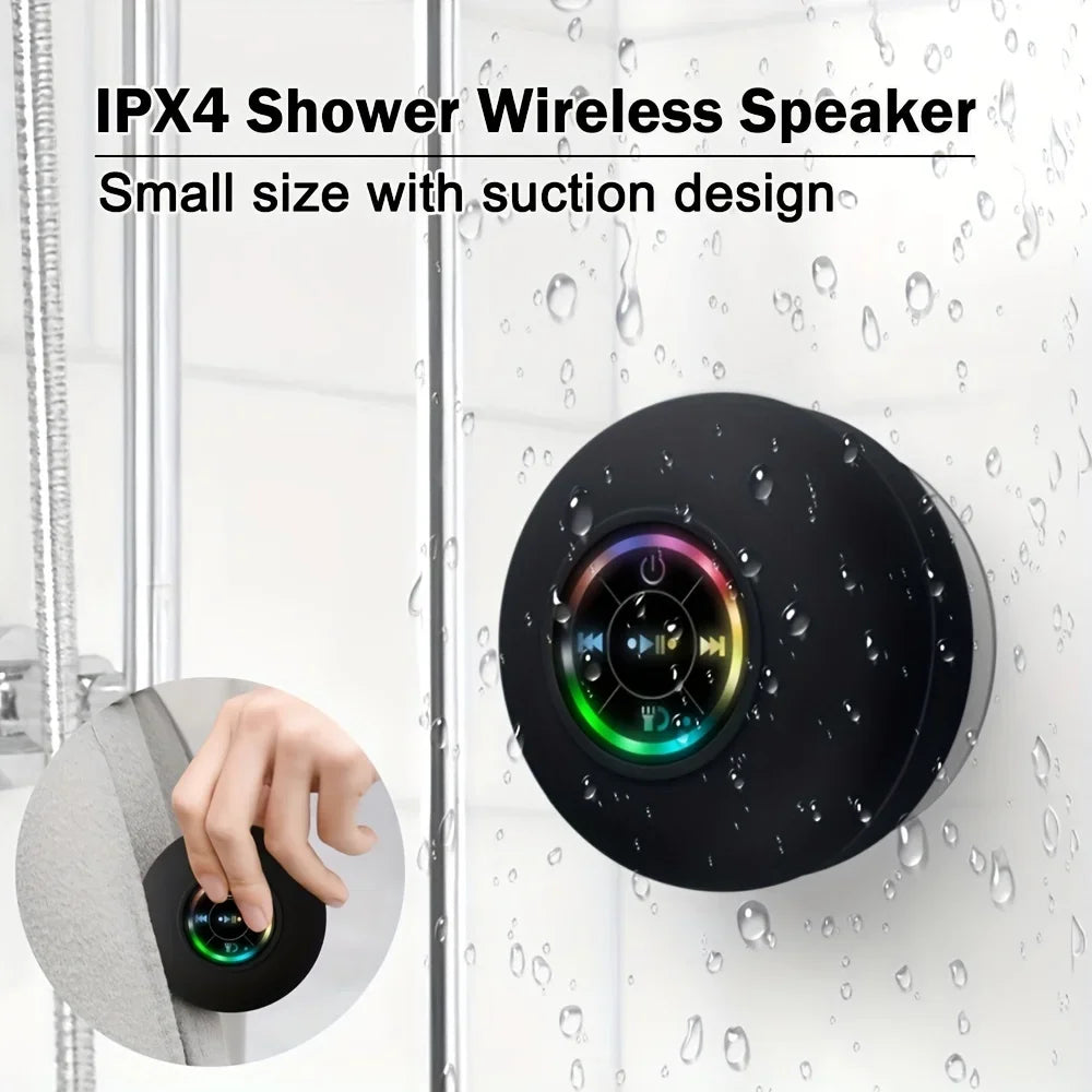 Kalsten | Soundplash Shower Speaker | Waterproof & Wireless | With Suction Cup & Bluetooth 5.0