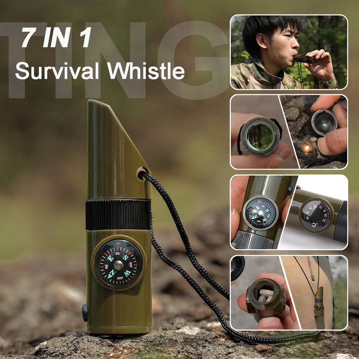 7in1 Portable Survival Outdoor Camping Tool | Kalsten