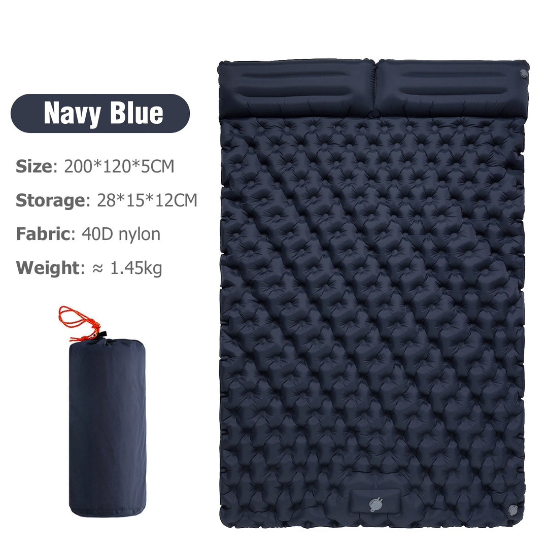 Portable Inflatable Built-in Pillow Nature Nest Camping Bed | Kalsten