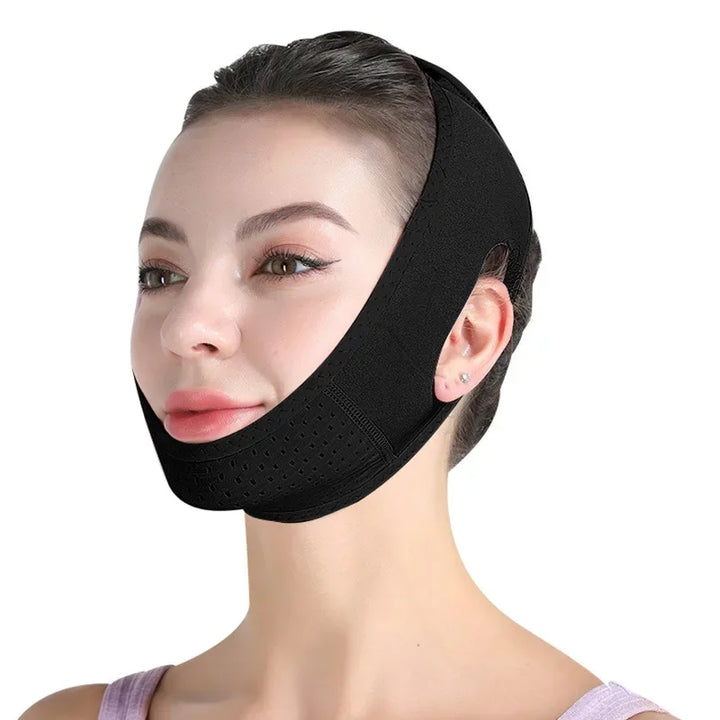 Kalsten | Velfina V-Line Facial Band | Double Chin Reduction & Skin Tightening | Reusable & Breathable | For Women & Men
