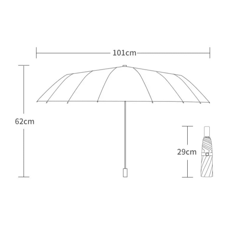 Handmade Bamboo Calligraphy Umbrella | Kalsten