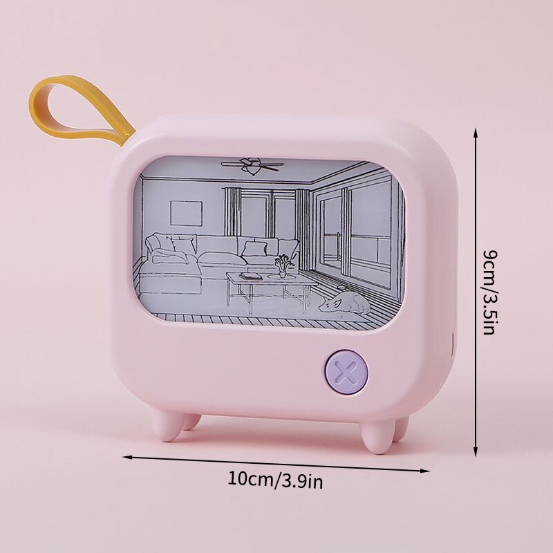 Mini Art TV Painting Decor Night Lamp | Kalsten