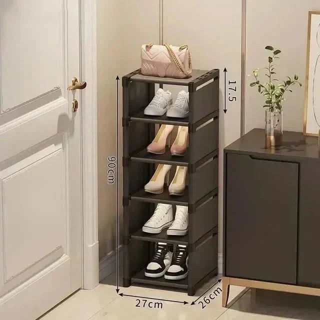 Kalsten | Saving Shoe Rack - Stackable shoe rack for corners and small spaces