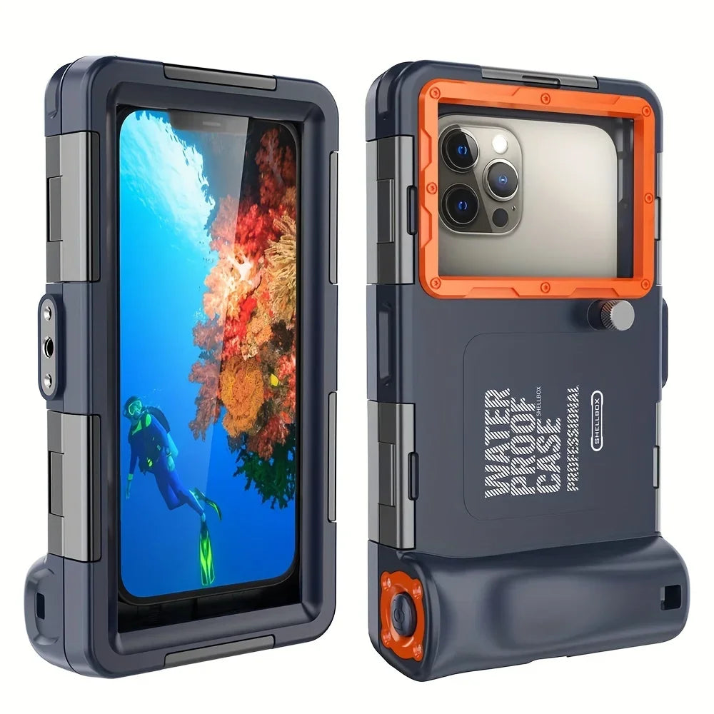 Skanto | Waterproof Diving Phone Case with 15m Depth Protection & Lanyard – AquaShield