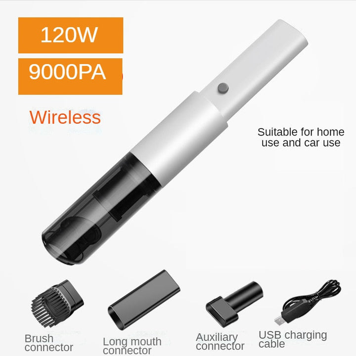 AeroClean Wireless Mini Vacuum Cleaner with Vacuum Function – USB Rechargeable | Kalsten