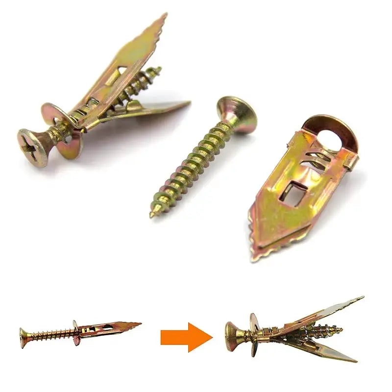 Kalsten | Self-drilling drywall anchors with screws – No pre-drilling, maximum load capacity