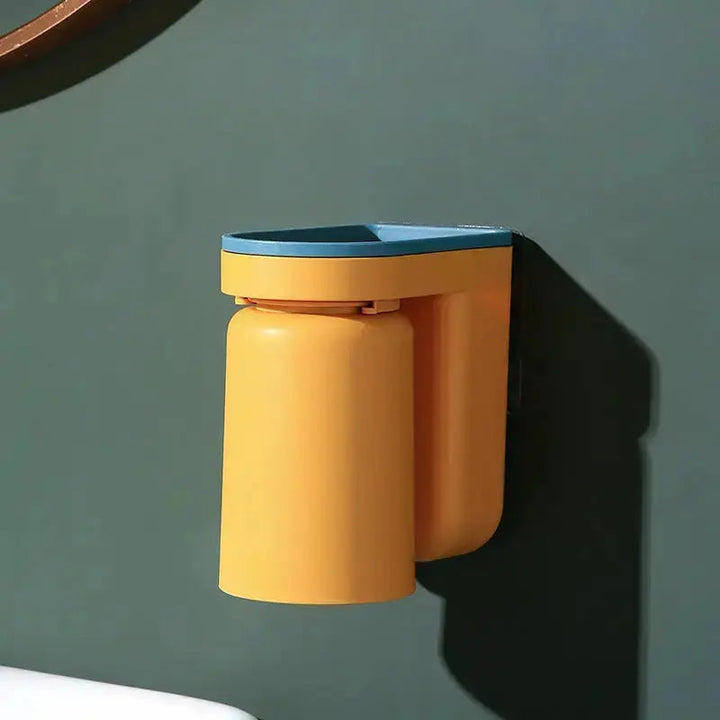 Kalsten | Wall-mounted adhesive toothbrush holder – stress-free & tidy storage