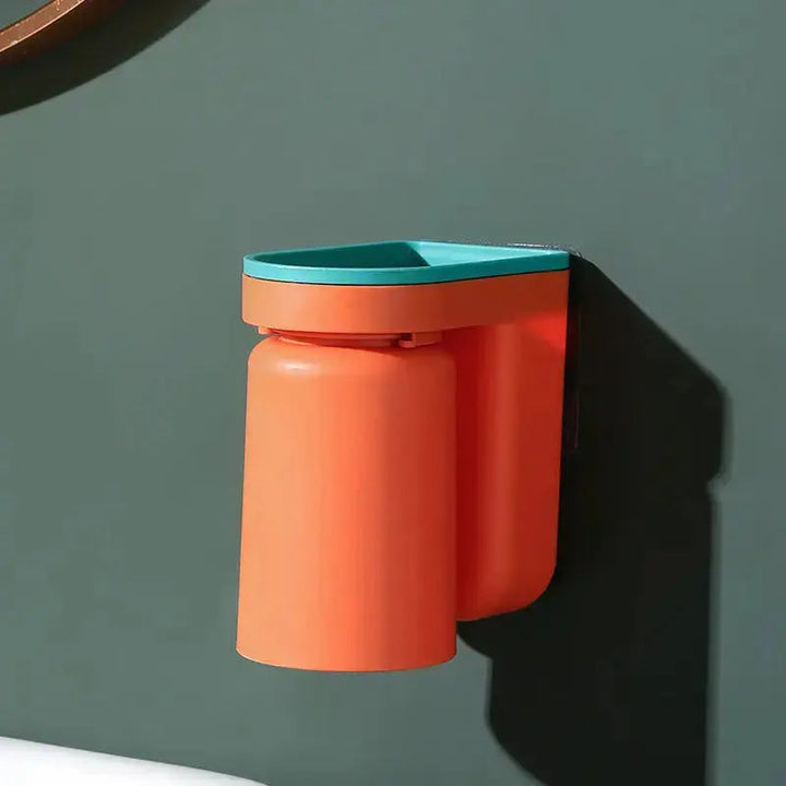 Kalsten | Wall-mounted adhesive toothbrush holder – stress-free & tidy storage