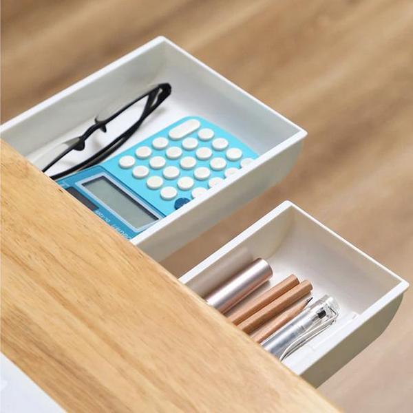 Self Adhesive Under Desk Drawer Organizer | Kalsten