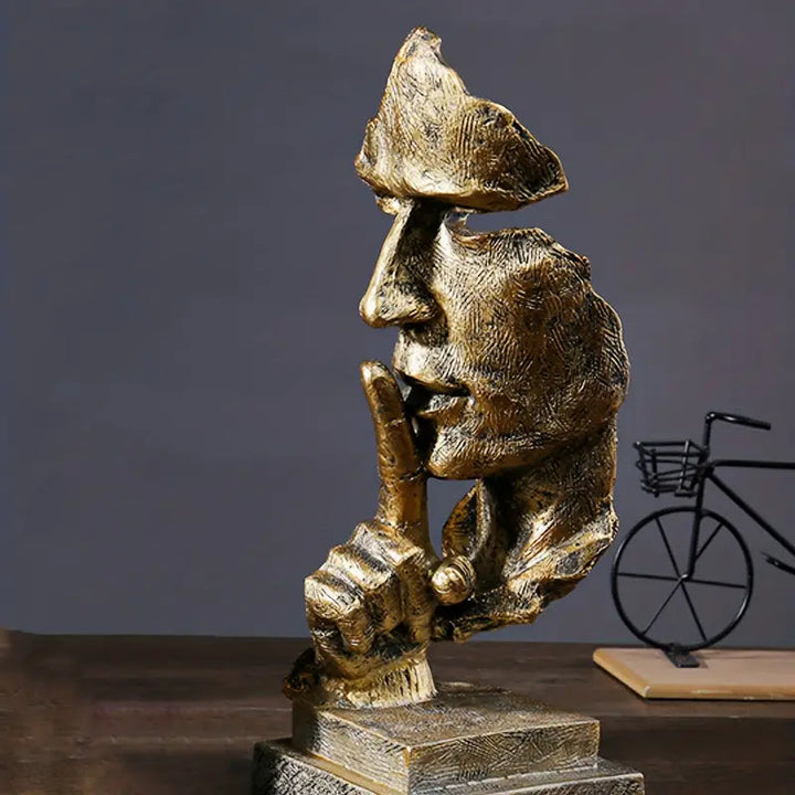 SerenitySculpt - Thoughtful abstract statue for calm reflection | Kalsten