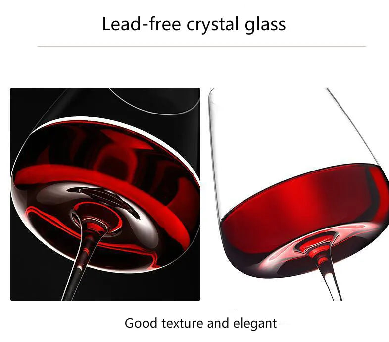 Sets of 2, 4 & 6 Handmade Crystal Wine and Champagne Glasses - 4 Sizes | Kalsten